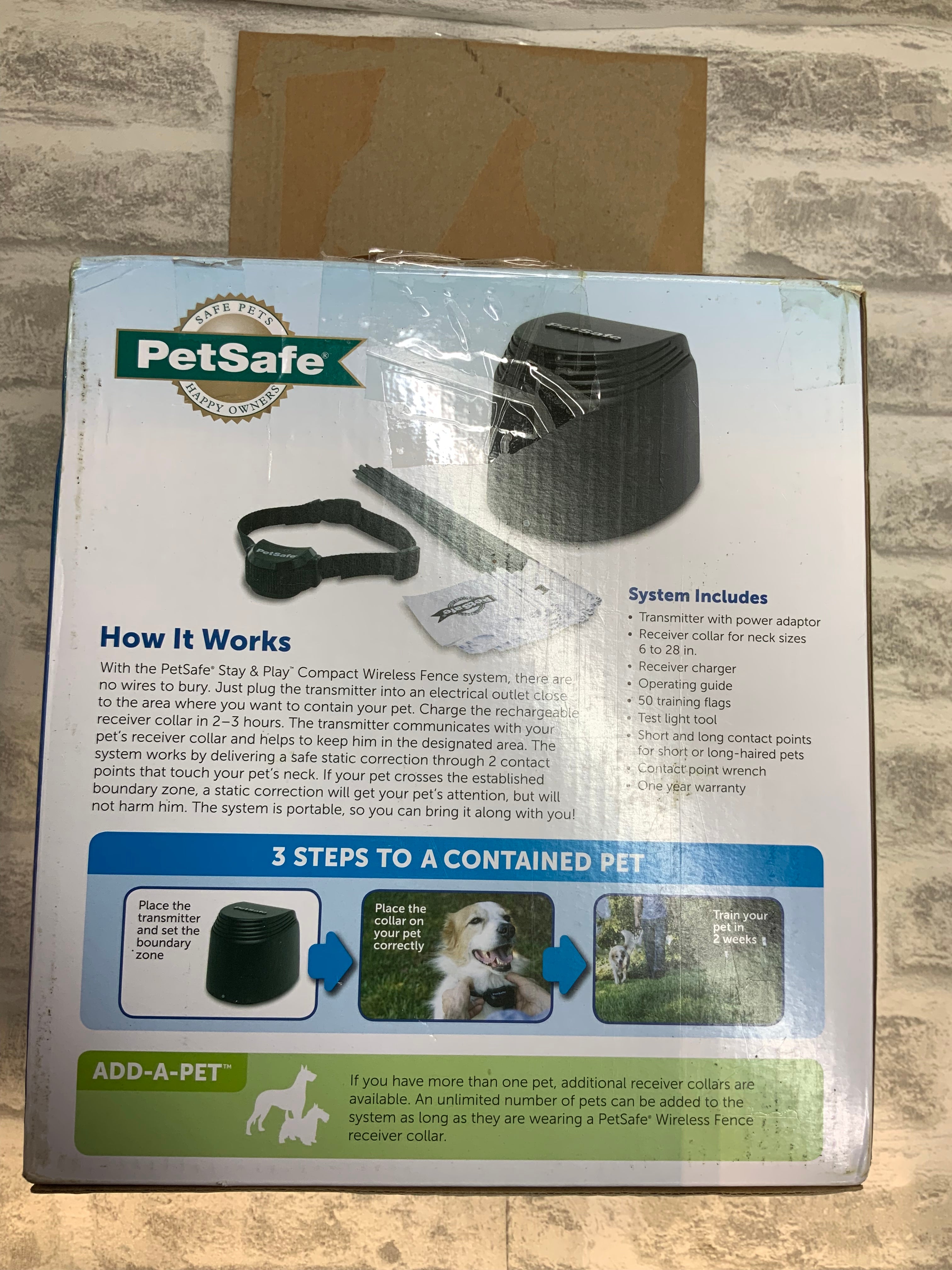 PetSafe Stay & Play Compact Wireless Fence for Dogs & Cats (7539676938478)